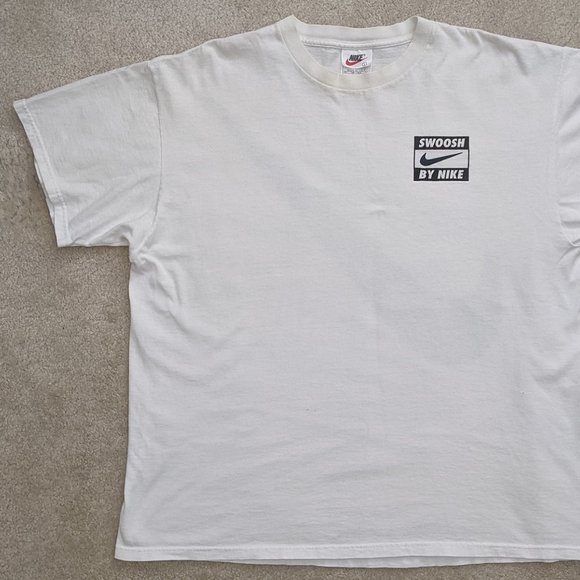 Nike vintage "Swoosh By Nike" t-shirt large - Picture 2 of 8